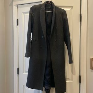 Zara long wool coat